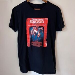 STRANGER THINGS DUNGEONS DRAGON DRAGONS STARTER SET MEN T-SKIRT POLO SIZE XL